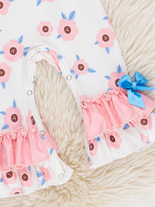 Daisy Doodle Ruffle Romper