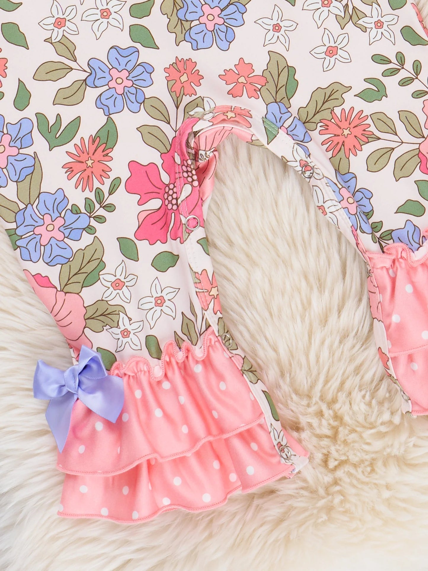 Petal Dreams Ruffle Romper