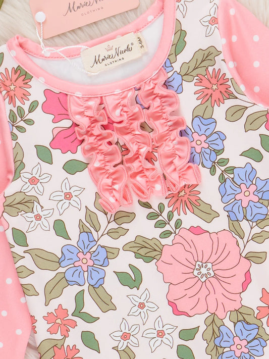 Petal Dreams Ruffle Romper