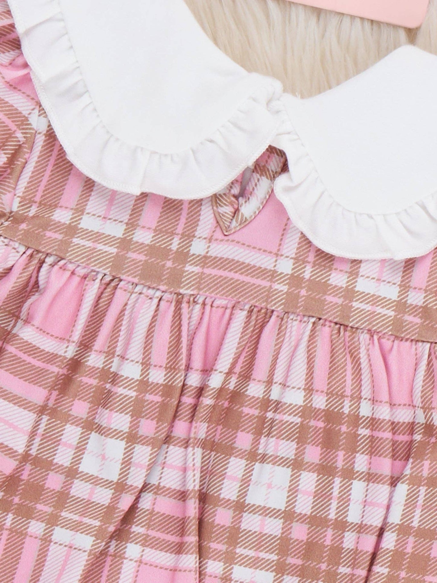 Cowgirl Cutie Boots Embroidered Plaid Romper