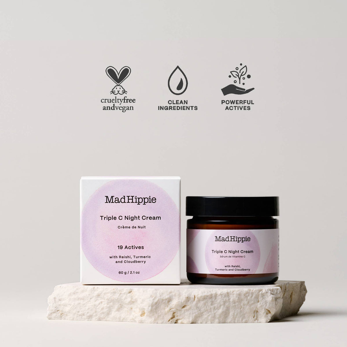 Night Cream - Hydrating Face Moisturizer and Skin Brightener