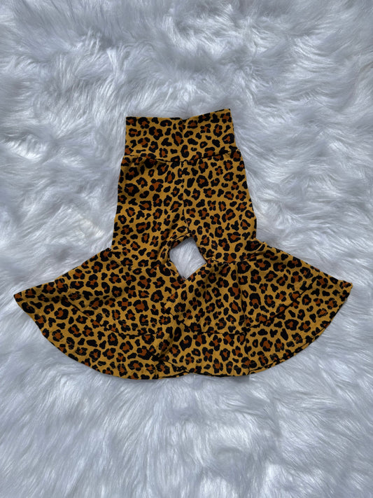 Cheetah Double Bell Bottoms