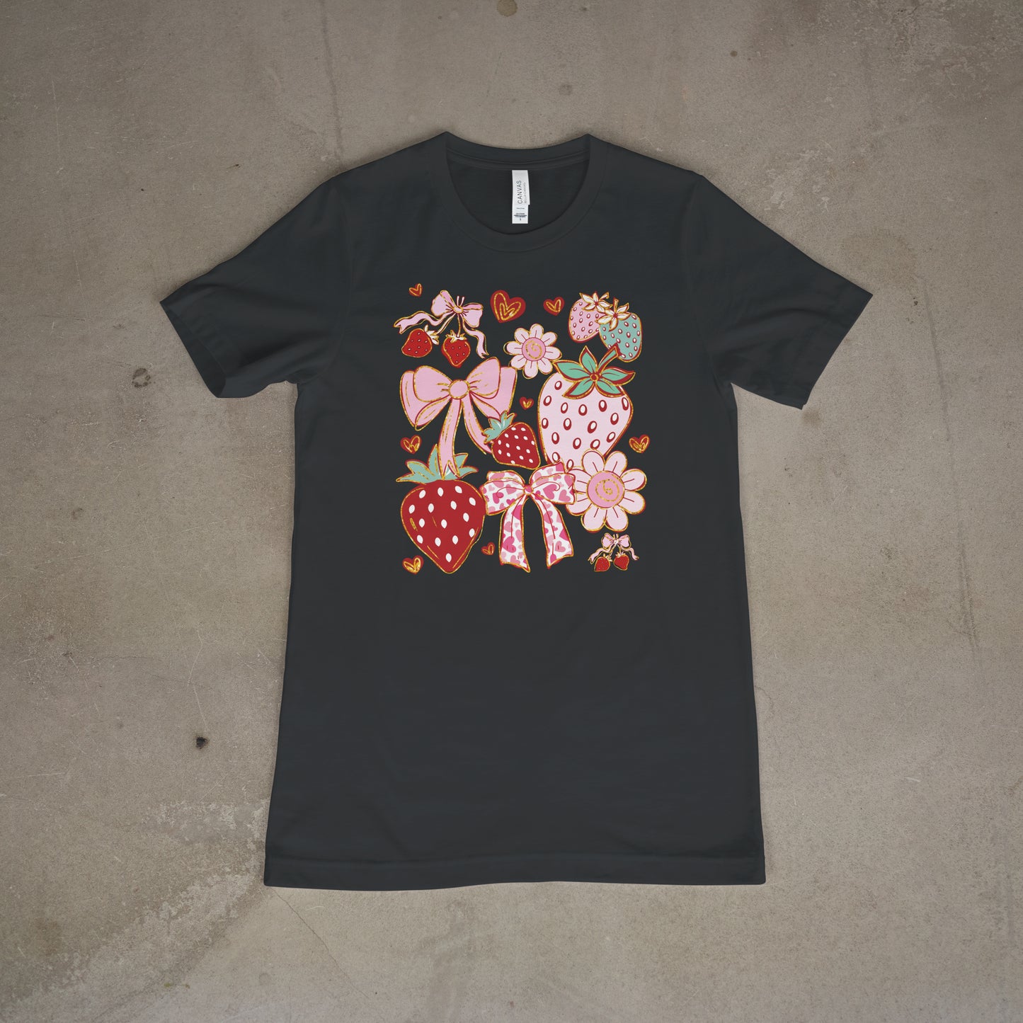 Berry Sweet Bows & Blooms Tee
