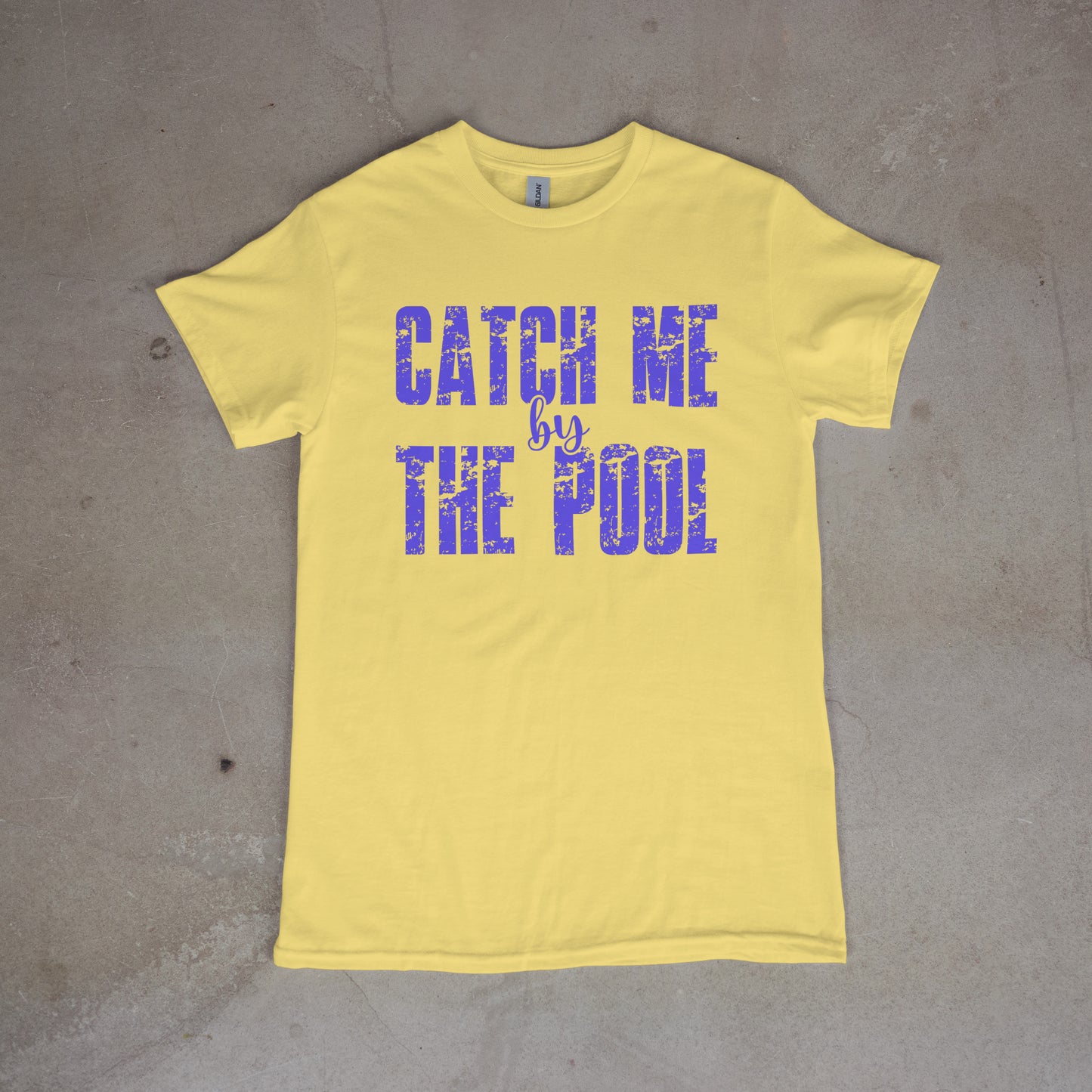 Catch Me By the Pool Graphic Tee or Tank – Summer Shirt