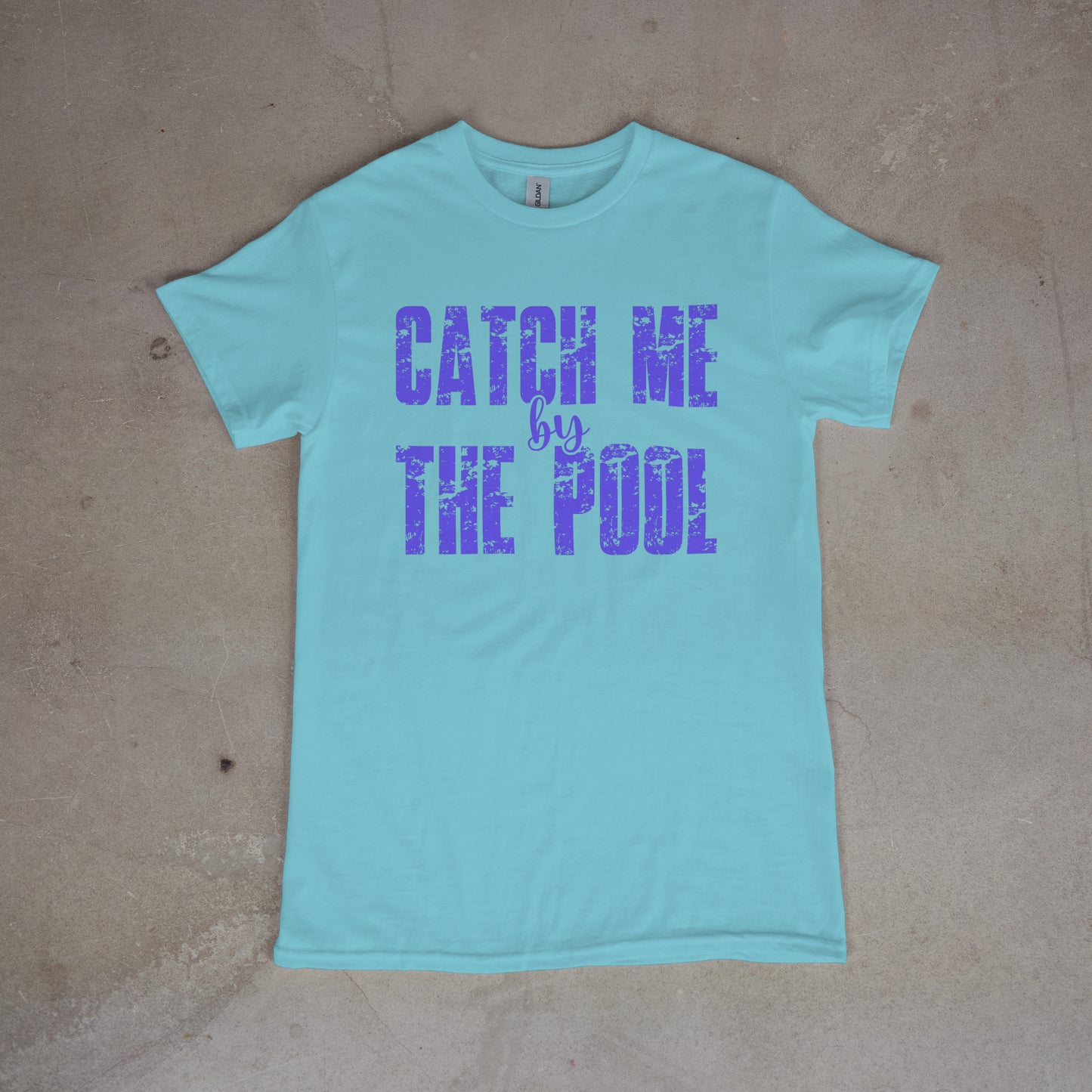 Catch Me By the Pool Graphic Tee or Tank – Summer Shirt