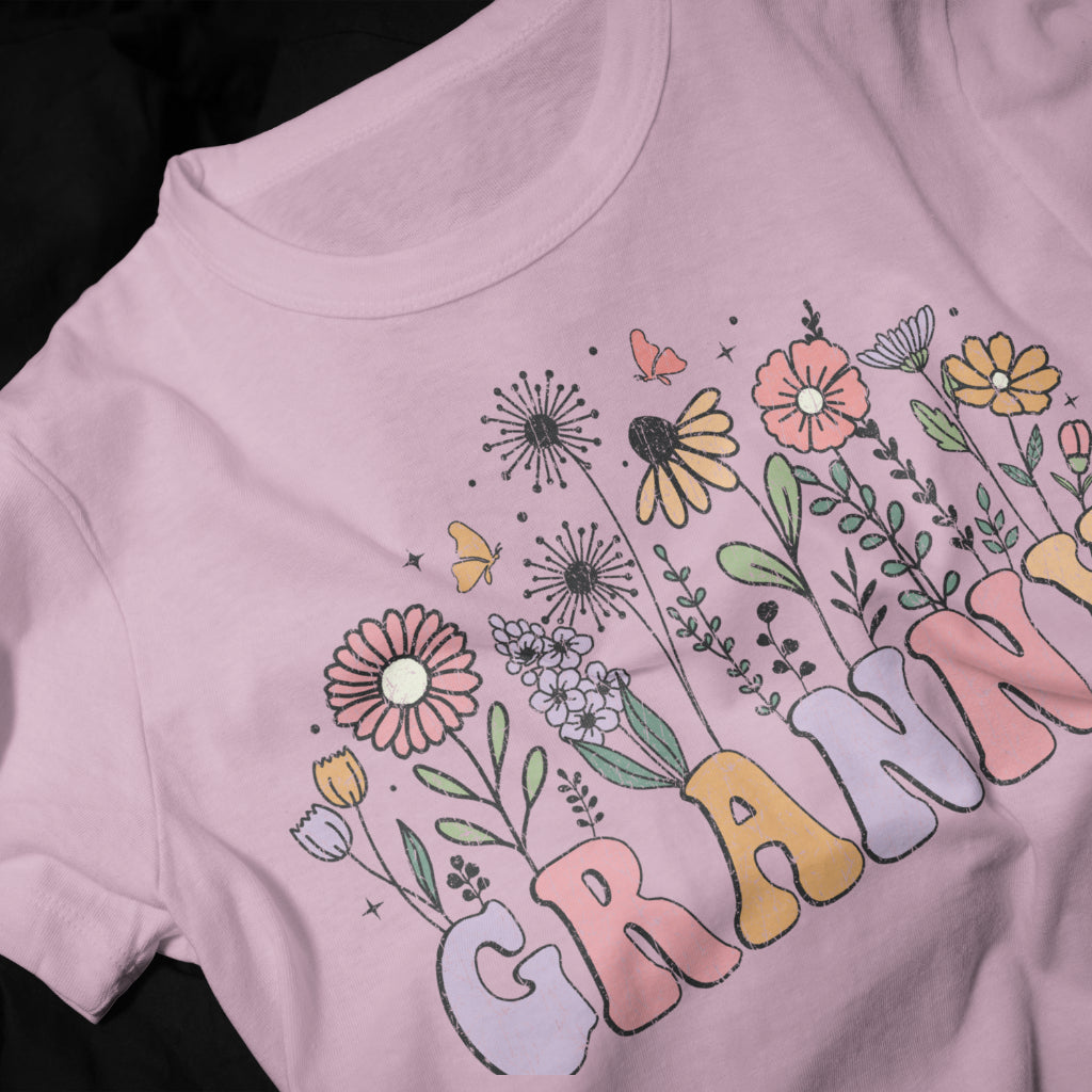 Floral Granny Graphic Tee