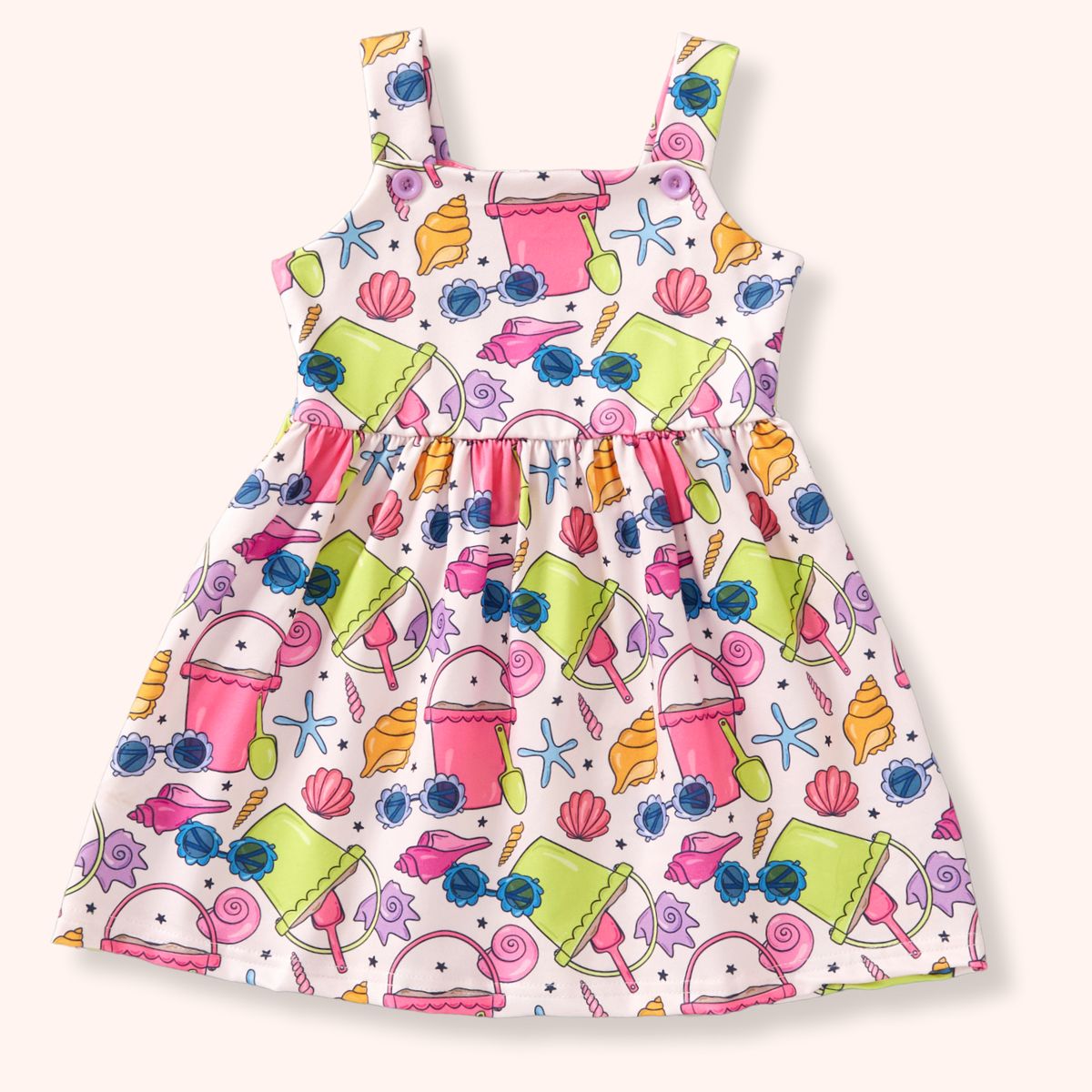 SALE Beachy Pails Dress