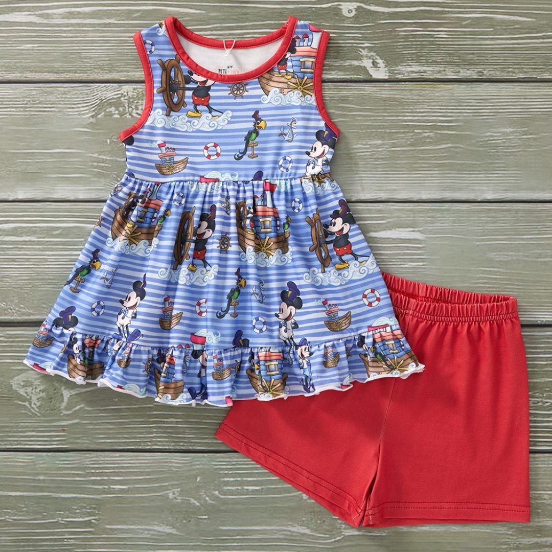 SALE Steamboat Captain 2-Piece Set
