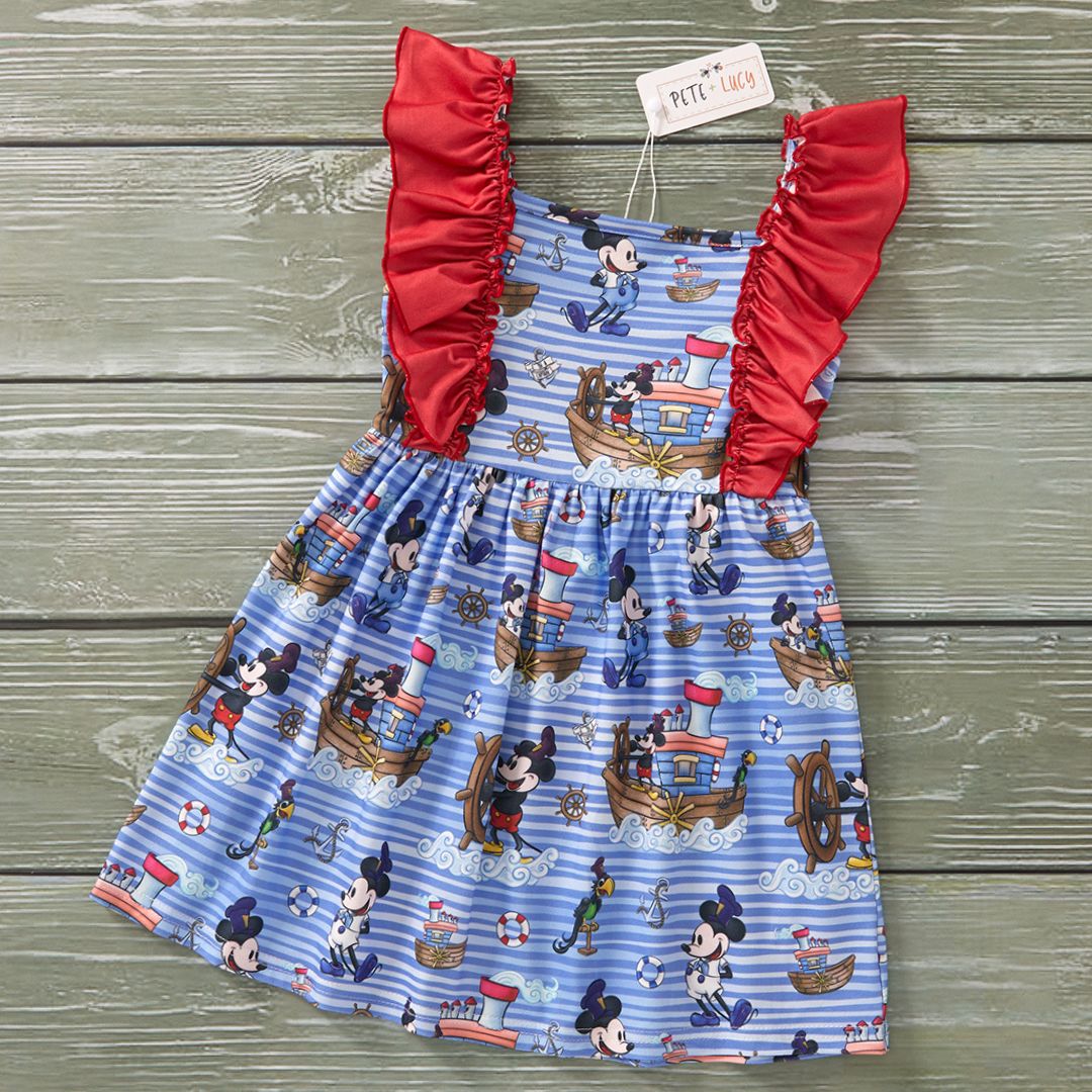 SALE Steamboat Captain Dress