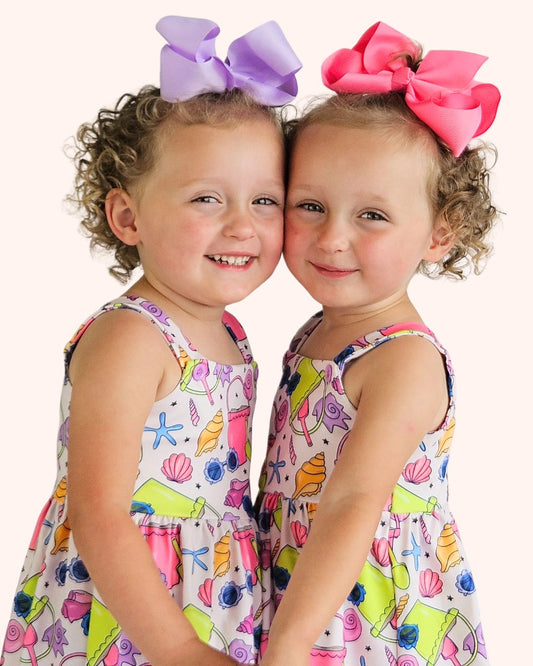 SALE Beachy Pails Dress