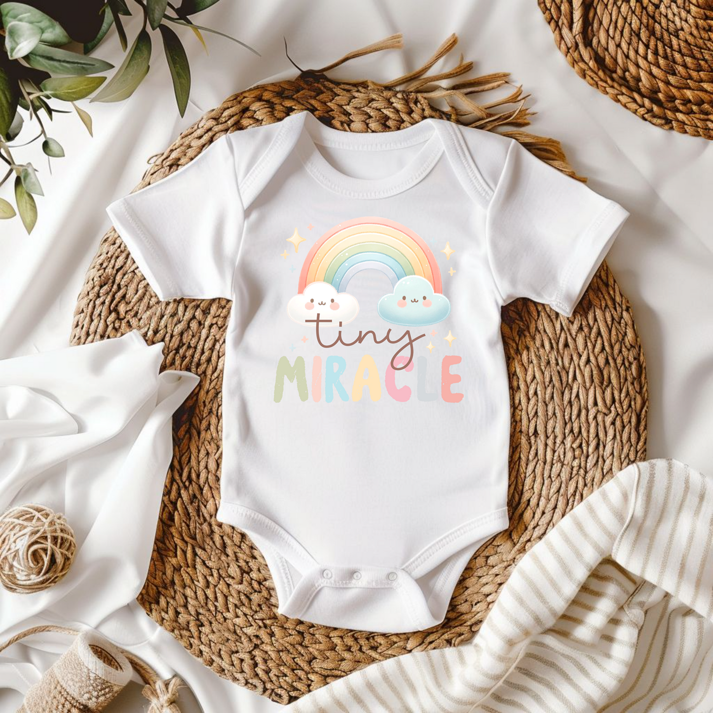 "Tiny Miracle" Baby Bodysuit
