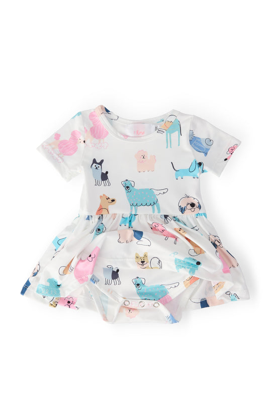 Puppy Pals S/S Twirl Bodysuit