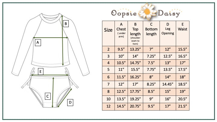 Emily Mint Floral Long Sleeve Rash Guard Swimsuit