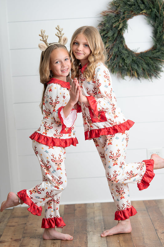 Reindeer Holiday Lounge Set