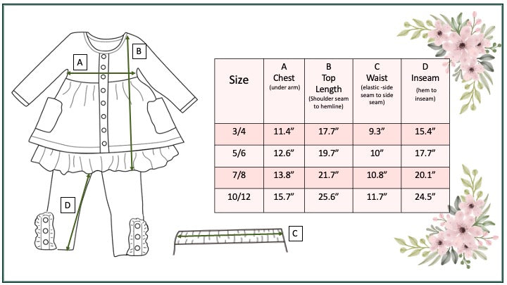 Mustard Gingham Check Set