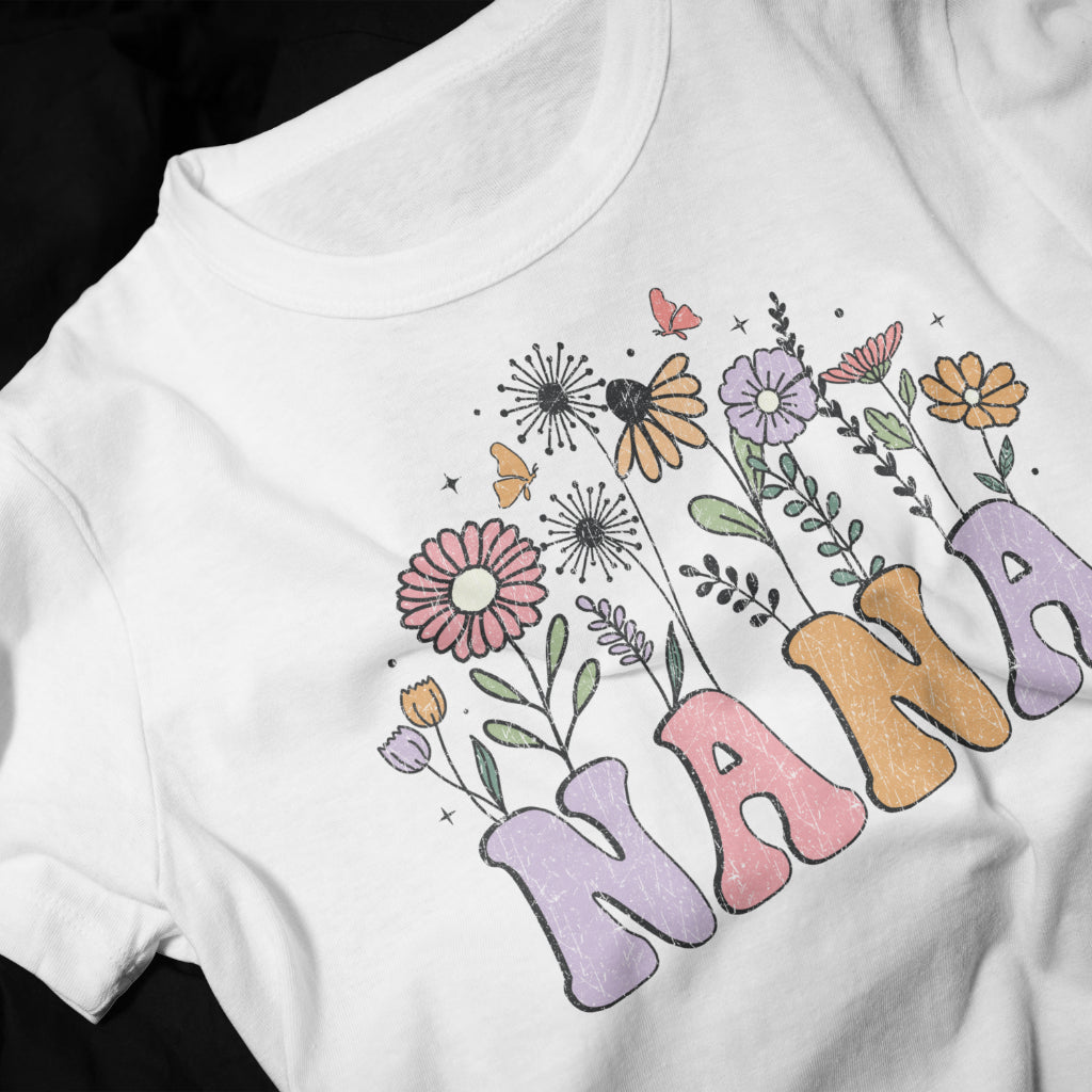 Floral Nana Graphic Tee