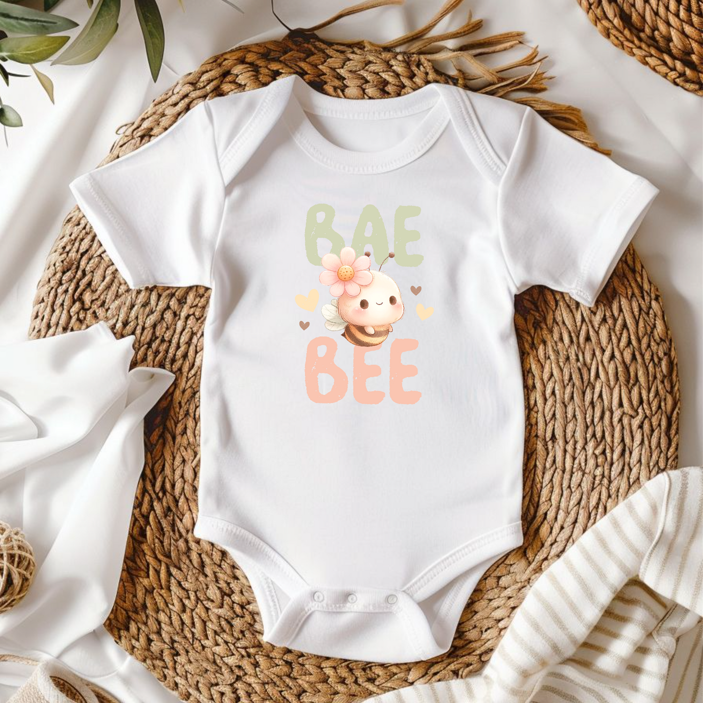 "BAE BEE" Baby Bodysuit