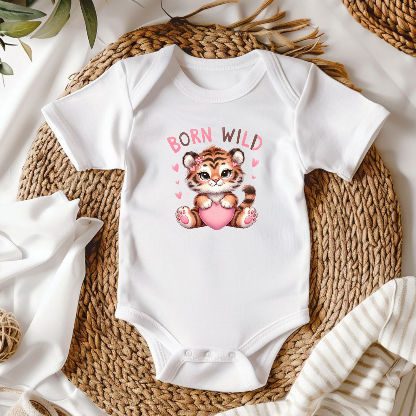 "Born Wild" Baby Bodysuit
