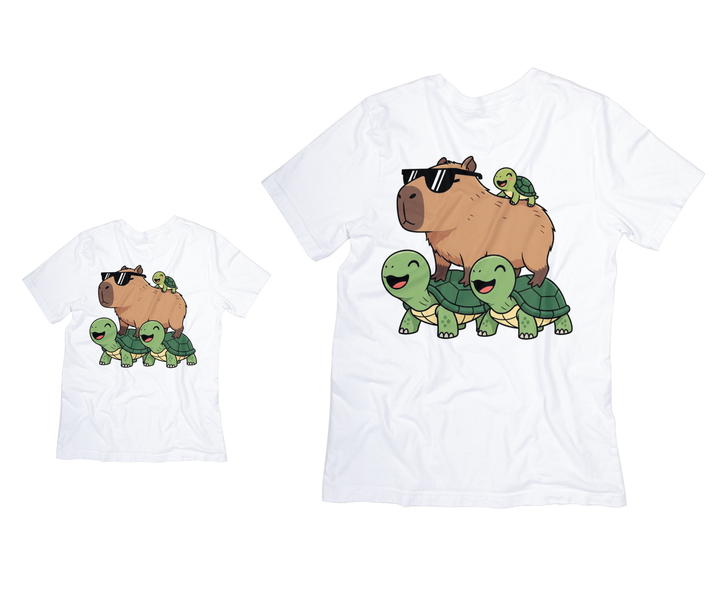 Turtle Taxi Capybara - Toddler/Youth Tee