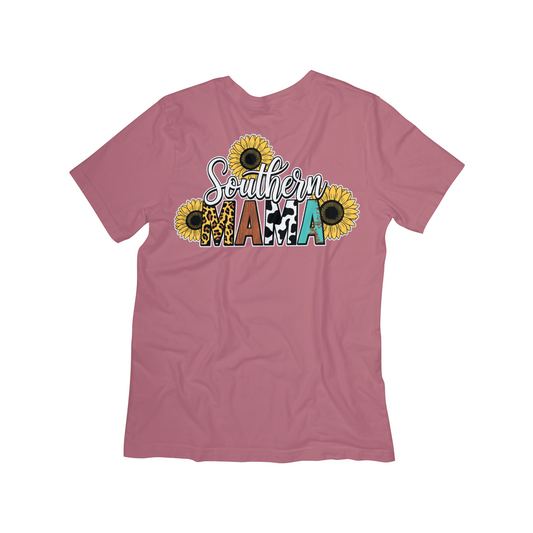 "Southern Mama" Sunflower Shirt