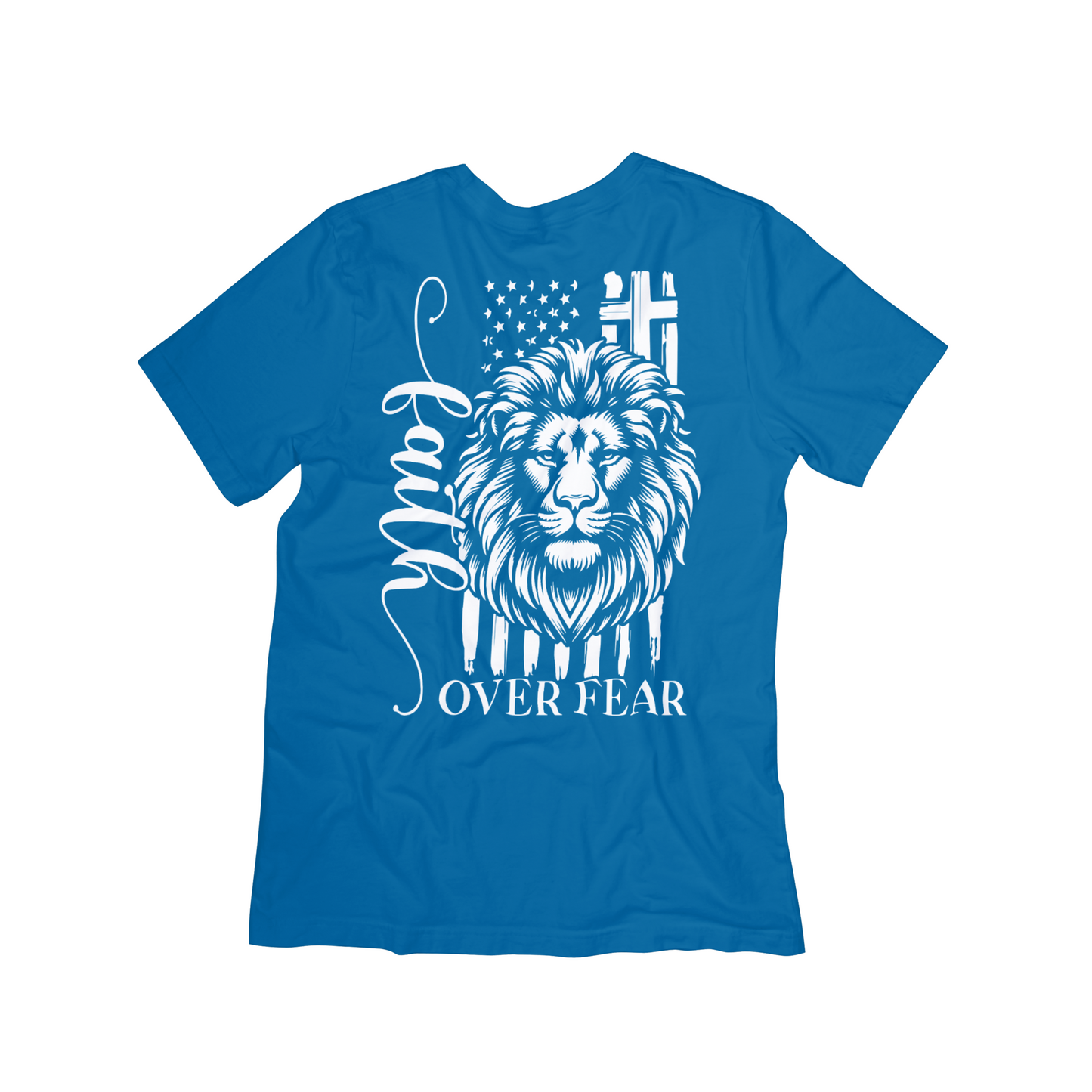 Faith Over Fear Lion T-Shirt
