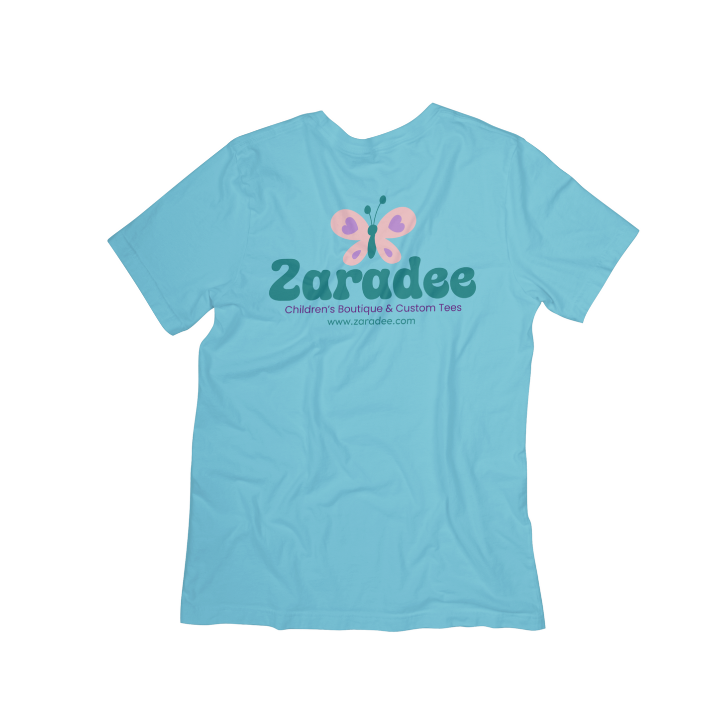 Zaradee Logo Tee – Butterfly Edition