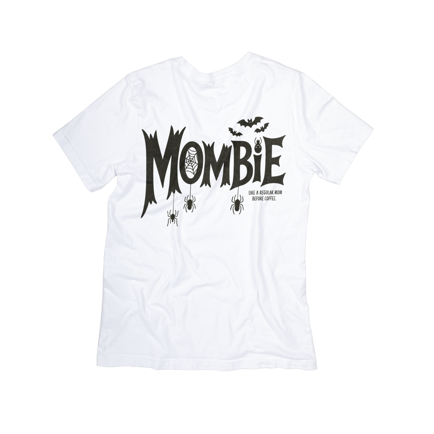 Mombie T-Shirt – Funny Halloween Mom Shirt for Coffee Lovers
