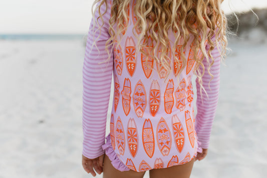 Mia Surfboard Zip Swimsuit