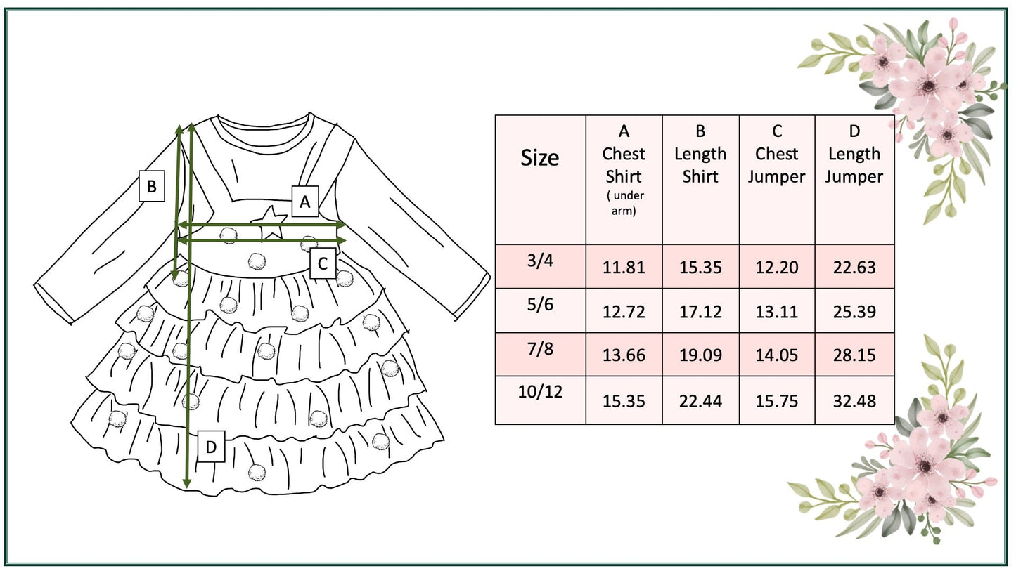 Christmas Tree Dress Set