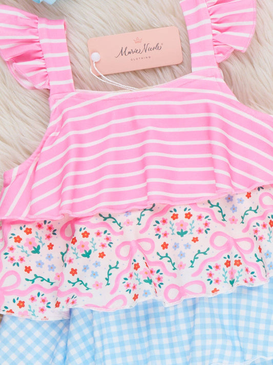 Garden Twirl Tiered Outfit