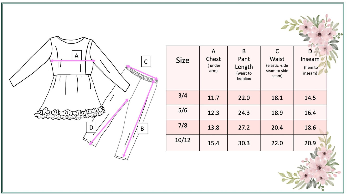 Snowman Pocket Pant Set