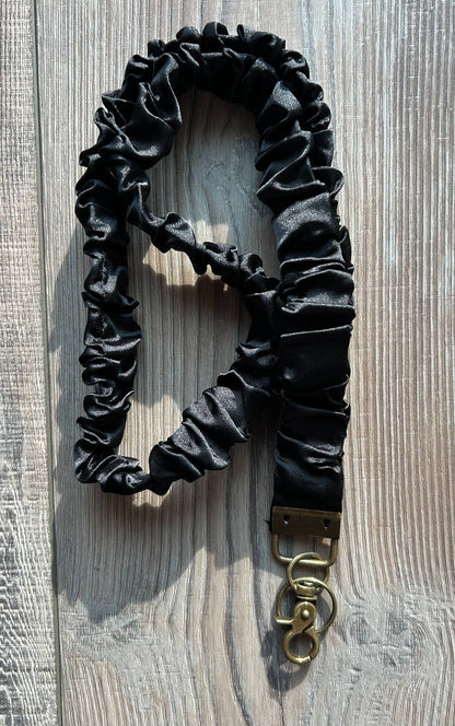 Silk Scrunchie Lanyard