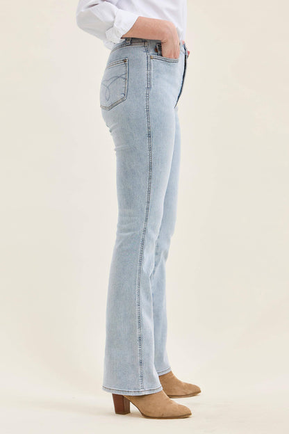 LT- Short Inseam High Waisted Bootcut