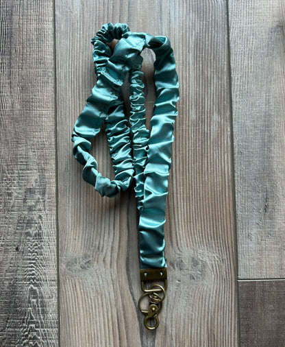 Silk Scrunchie Lanyard