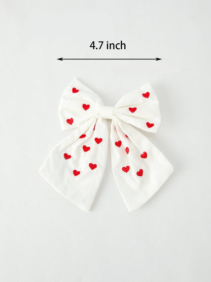 Valentine's Day Heart Girls Hairpin