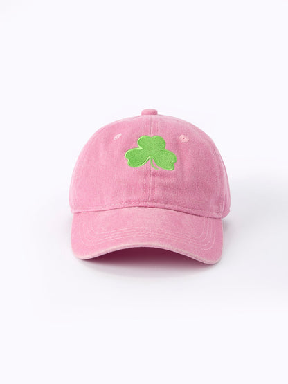 St. Patrick's Day Shamrock Applique Hat For Girls