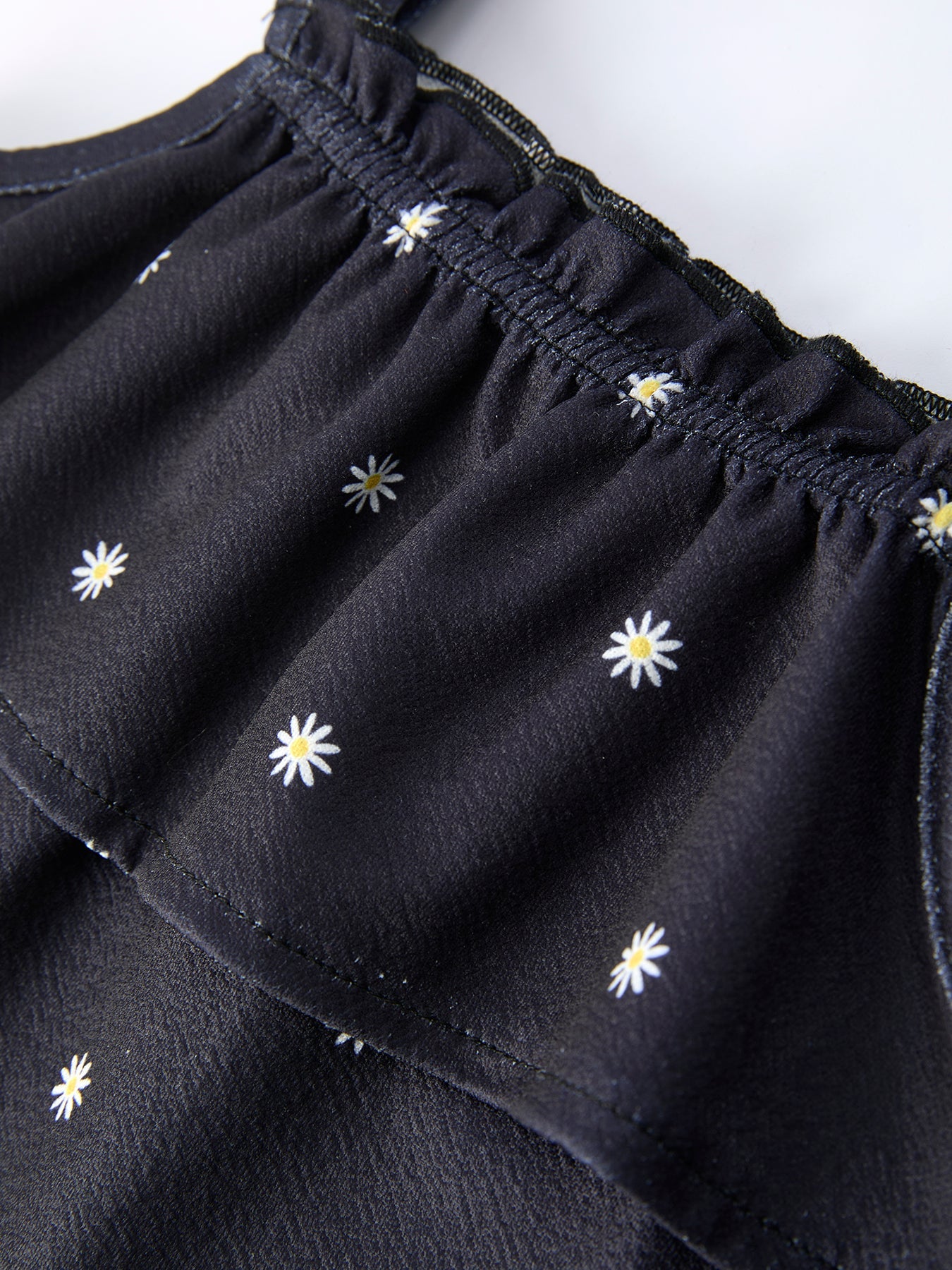 Summer Daisy Girls Bow Ruffle Set