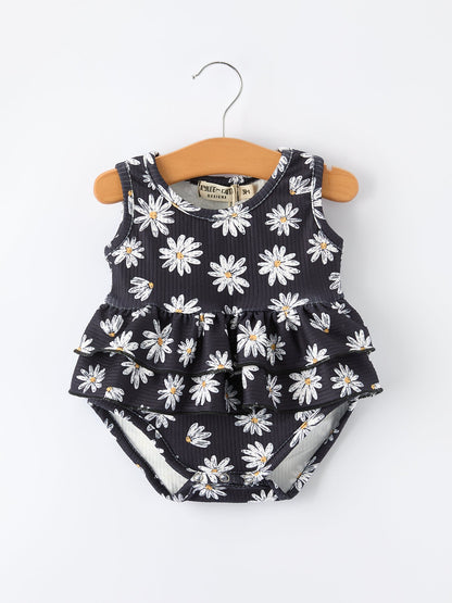 Baby Girls' Spring Daisy Romper