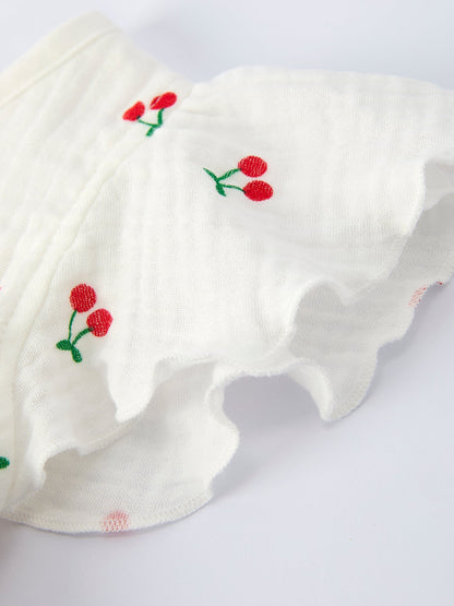 Baby Girls Spring Cherry Romper