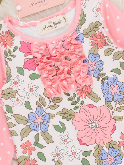 Petal Dreams Ruffle Romper