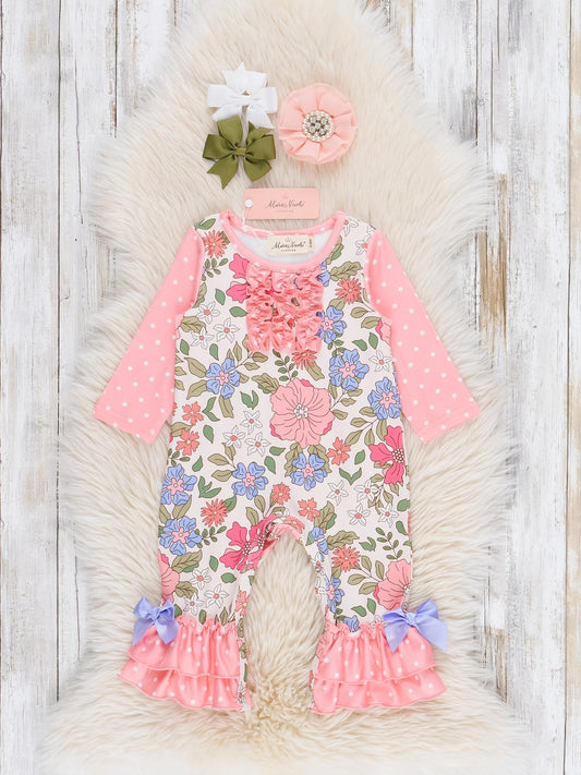 Petal Dreams Ruffle Romper
