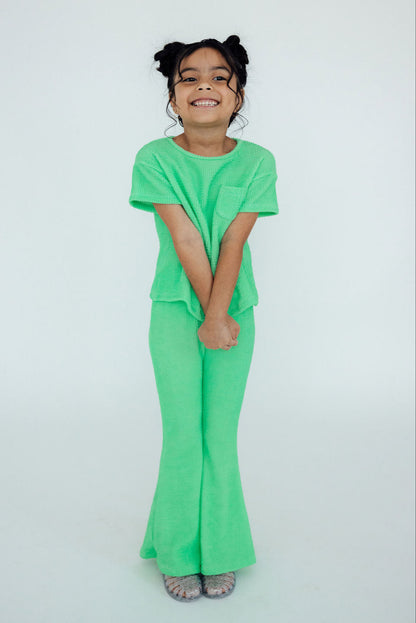 Seafoam Green Scrunchy Bells