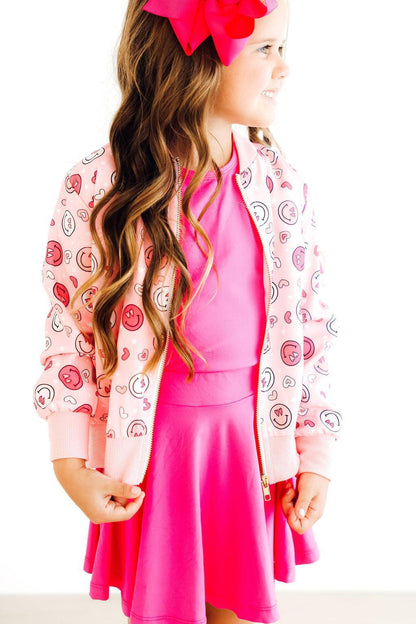 SALE You Make Me Happy Satin Jacket