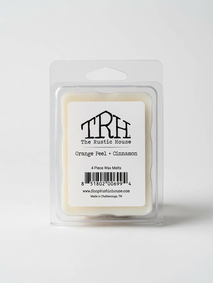Orange Peel + Cinnamon | Soy Wax Melts | 2.45 oz.