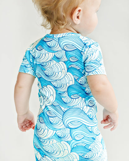 Bamboo Shorty Romper | Delmar