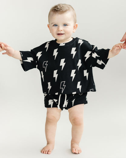 Shorts Set | Black Bolts