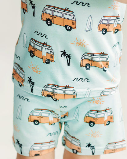 Bamboo Shorts Set | Retro Beach