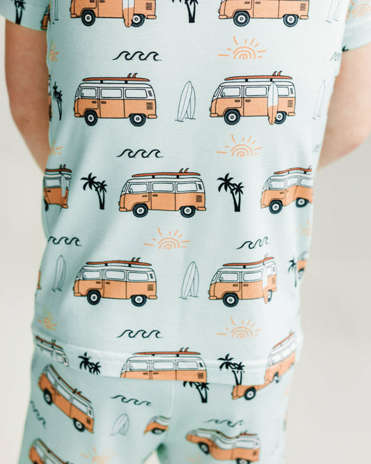 Bamboo Shorts Set | Retro Beach