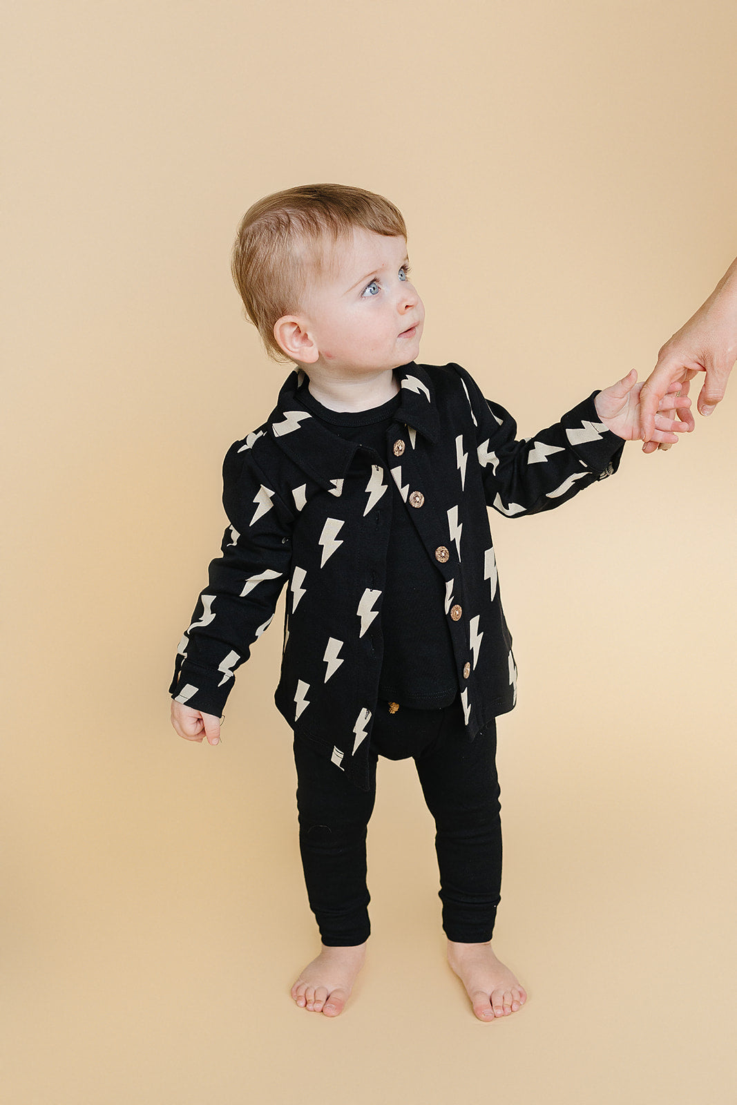 Shacket | Black Bolts