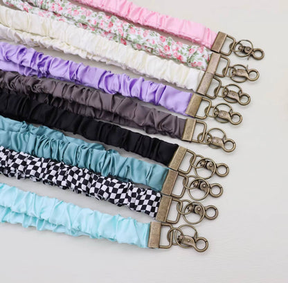 Silk Scrunchie Lanyard